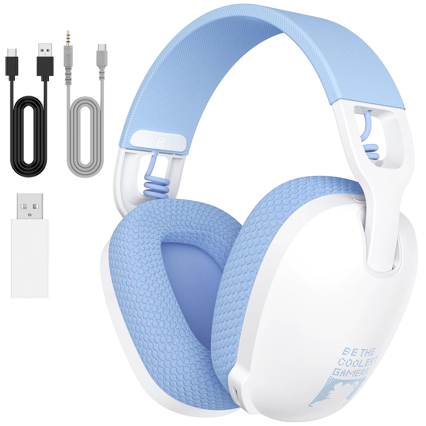 GT806 2.4Ghz Wireless Gaming Headset Hifi Sound Quality Pclaptop with Microphone Noise Canceling Gaming Headphone for PC