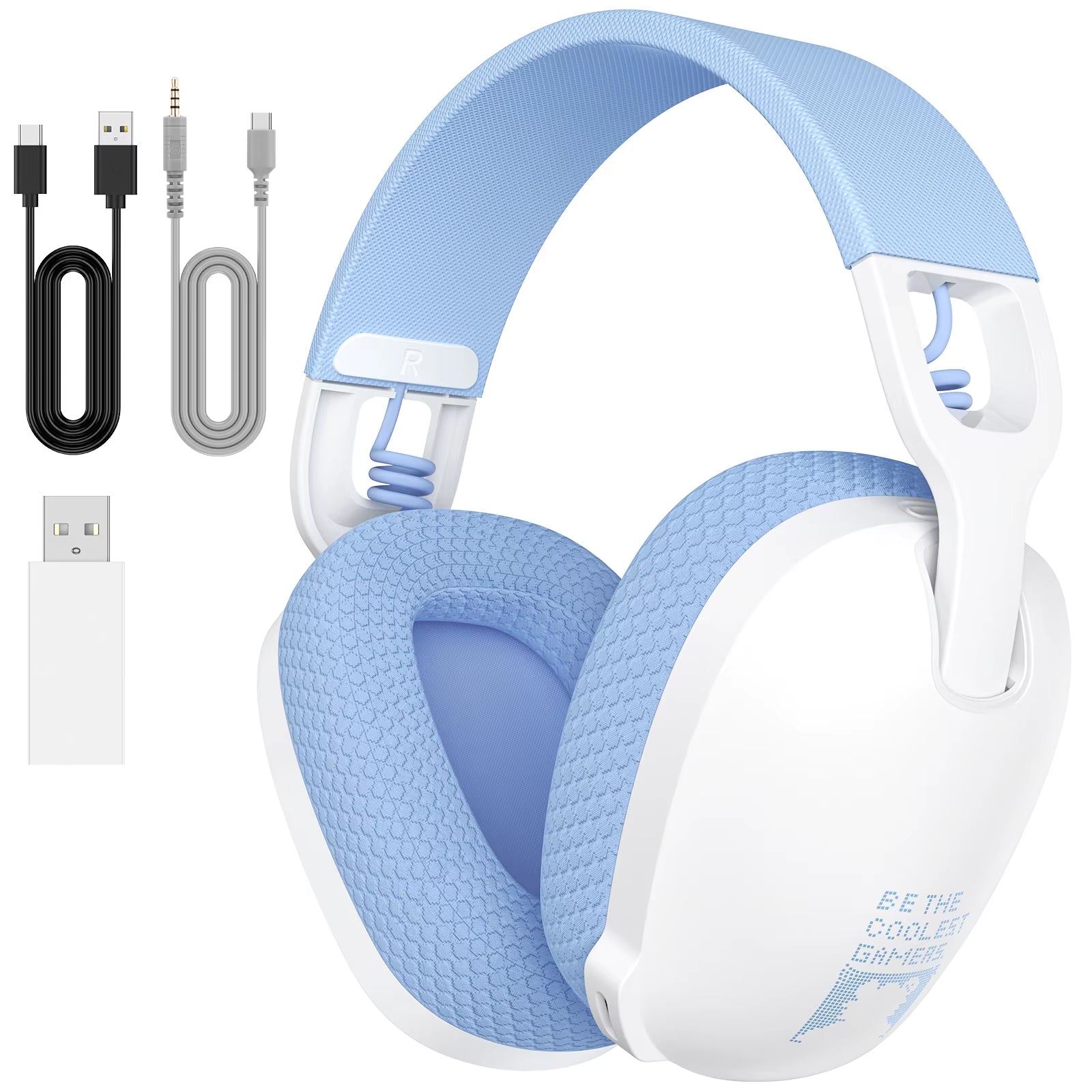 GT806 2.4Ghz Wireless Gaming Headset Hifi Sound Quality Pclaptop with Microphone Noise Canceling Gaming Headphone for PC