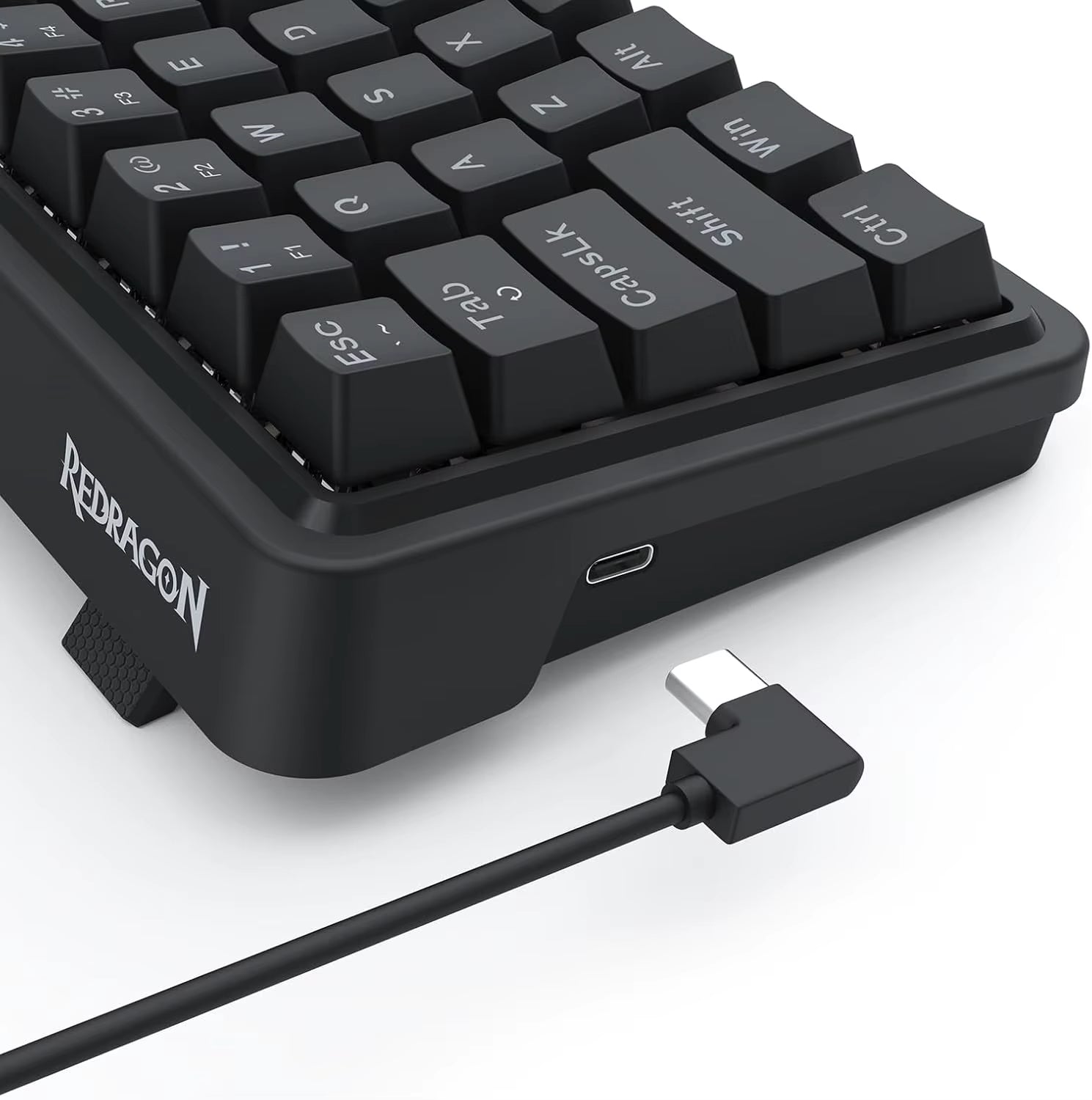 K722 60% Wired Gasket RGB Gaming 61 Keys Hot-Swap Compact Mechanical Keyboard，3-Layer Noise Dampening