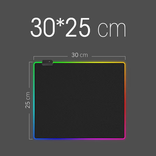 RGB Mouse Pad Keyboard Cover Desk-Mat Large Gaming Mouse Pad Multi-Size Colorful LED Computer Gamer Mousepad Waterproof Desk Mat