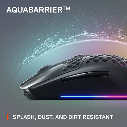 Aerox 3 Super Light Honeycomb Wireless RGB Optical Gaming Mouse - Onyx