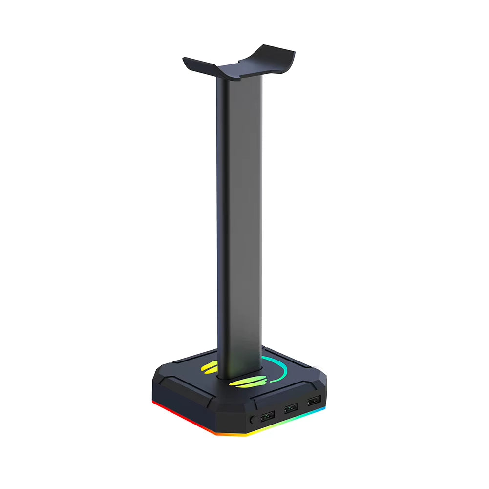 Aluminuim Alloy Headphone Stand RGB Backlight Headphone Bracket Display Rack Gaming Headset Holder Vertical Bracket Hanger