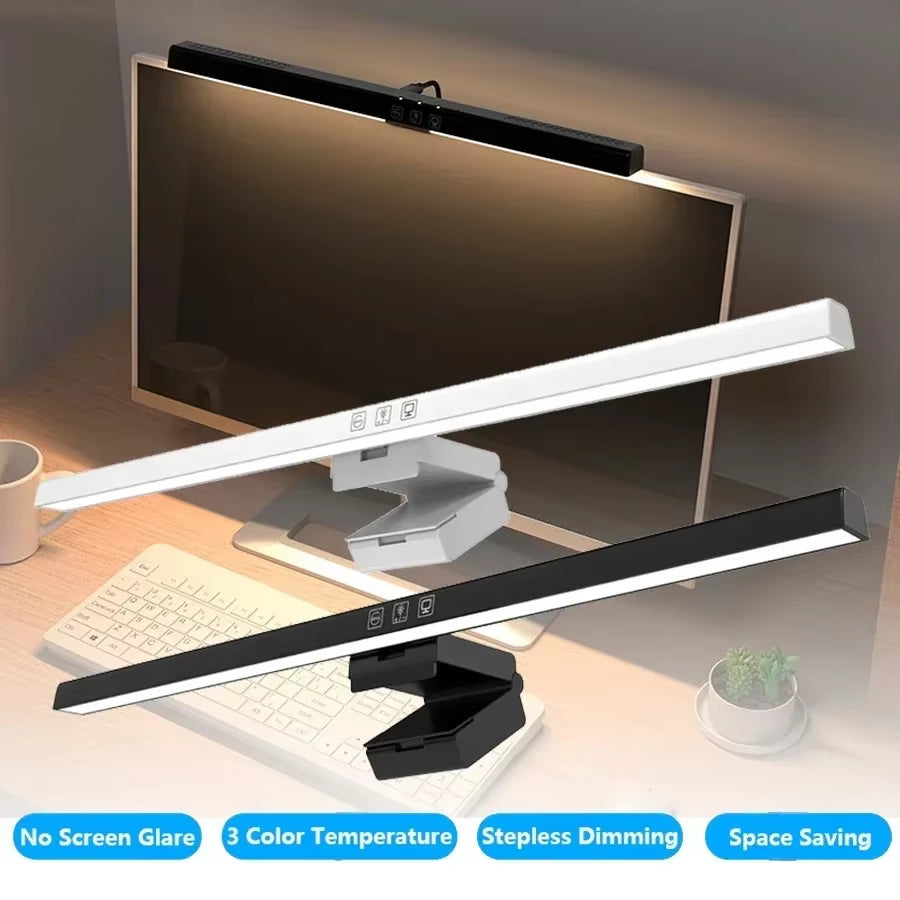 50Cm Monitor Light Bar USB Desk Lamp Stepless Dimming Screen Hanging Reading Light for Study Table Top