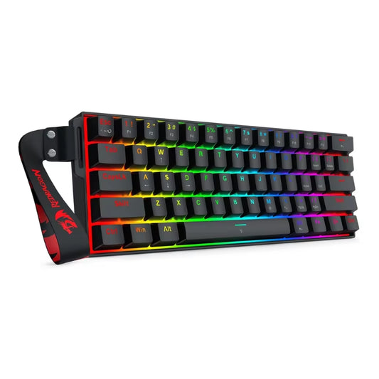 K617 HE Rapid Trigger Gaming 60% 61 Keys Wired Mechanical Keyboard,Dedicated Hall Effect Magnetic Switch,Strap Version
