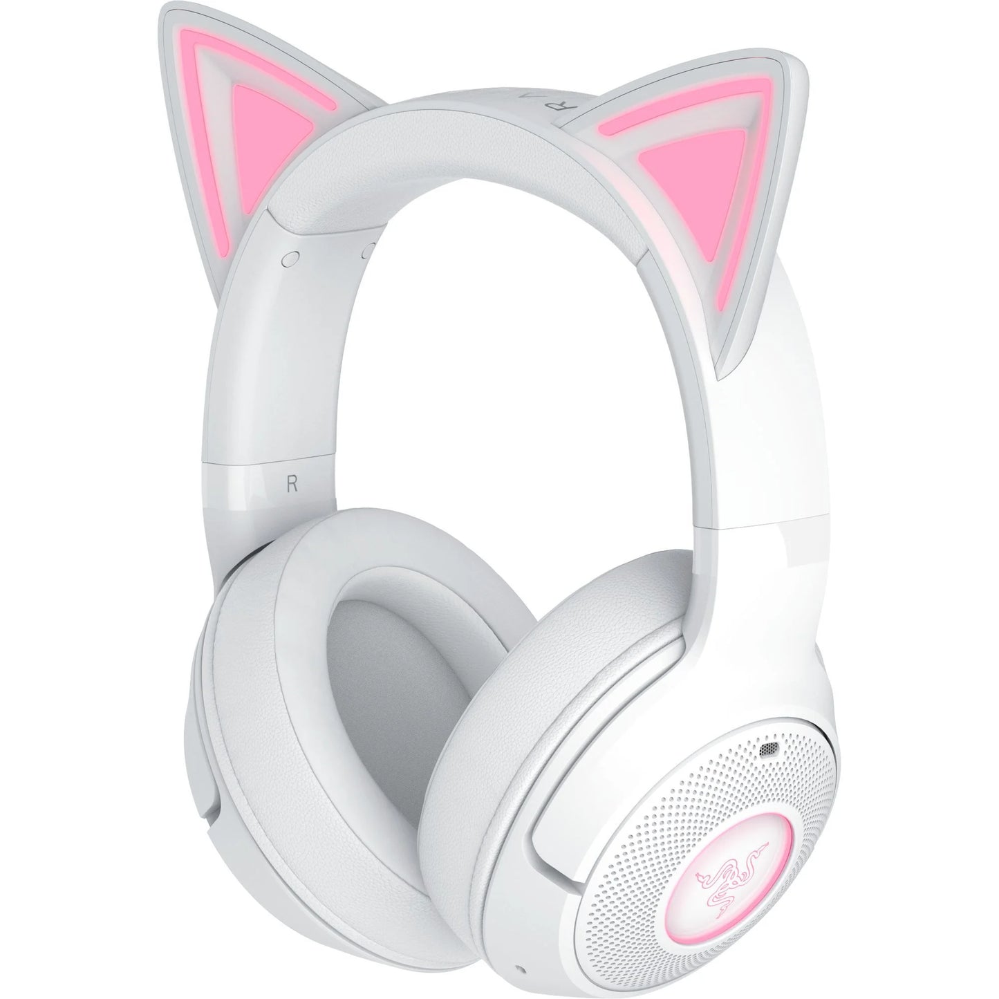 Kraken Kitty V2 Wireless Bluetooth Chroma Headset, White